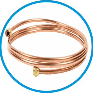 Tubo de cobre para gas 1.5 mts